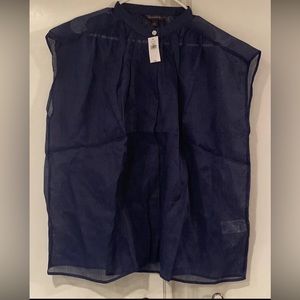 NWT Womens Blue Banana Republic Top, Sz S